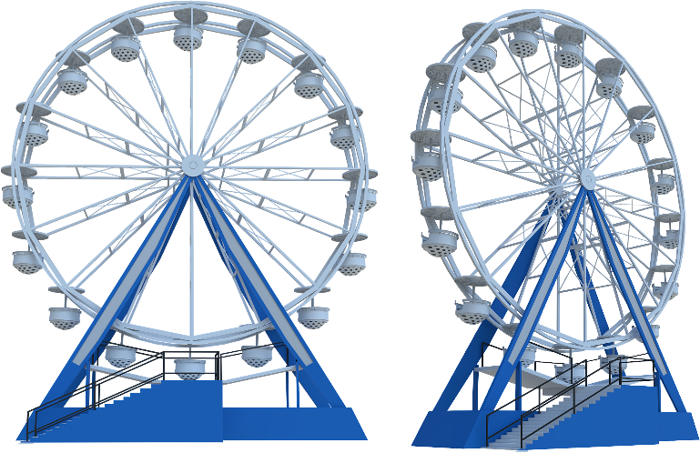 84ft. Giant Observation Ferris Wheel