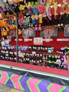 Basketball Hoop Game Trailer Rental