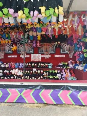 Basketball Hoop Game Trailer Rental