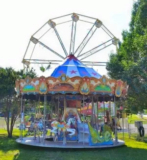 nostalgic carousel ride rental