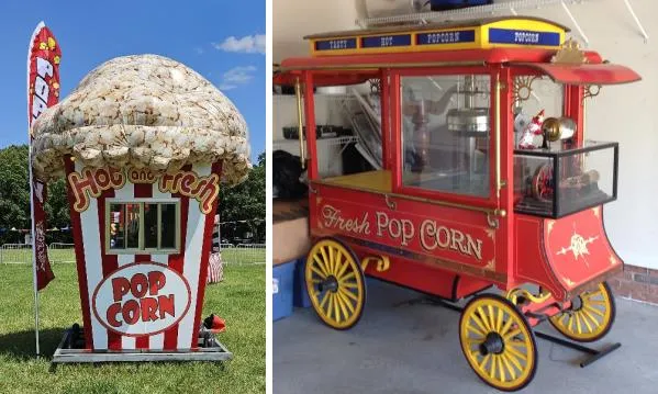 Nostalgic Popcorn wagon