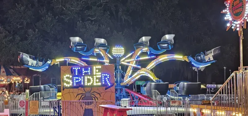 Spider Thrill Ride Rental